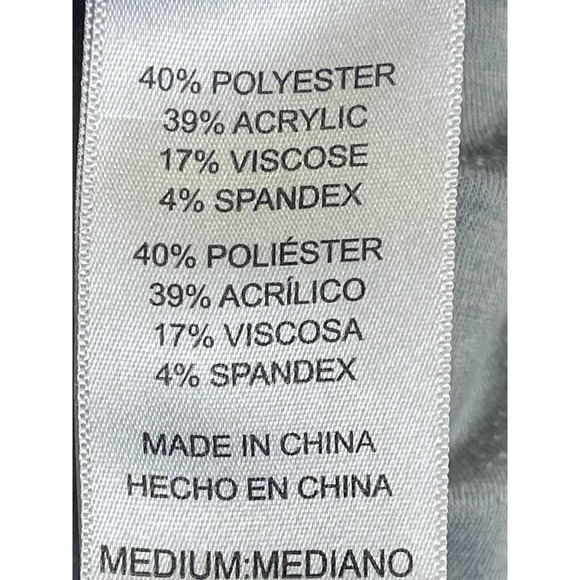 Tommy Bahama Sweatpants Mens M Gray Elastic Waist w Drawstring Straight Leg - Picture 7 of 13